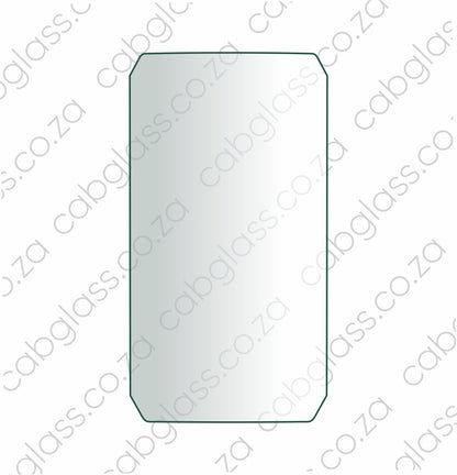 Windscreen full glass for Caterpillar excavator