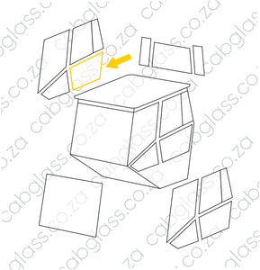 DOOR LOWER RH | DYNAPAC ROLLER CA 150 - 602 D