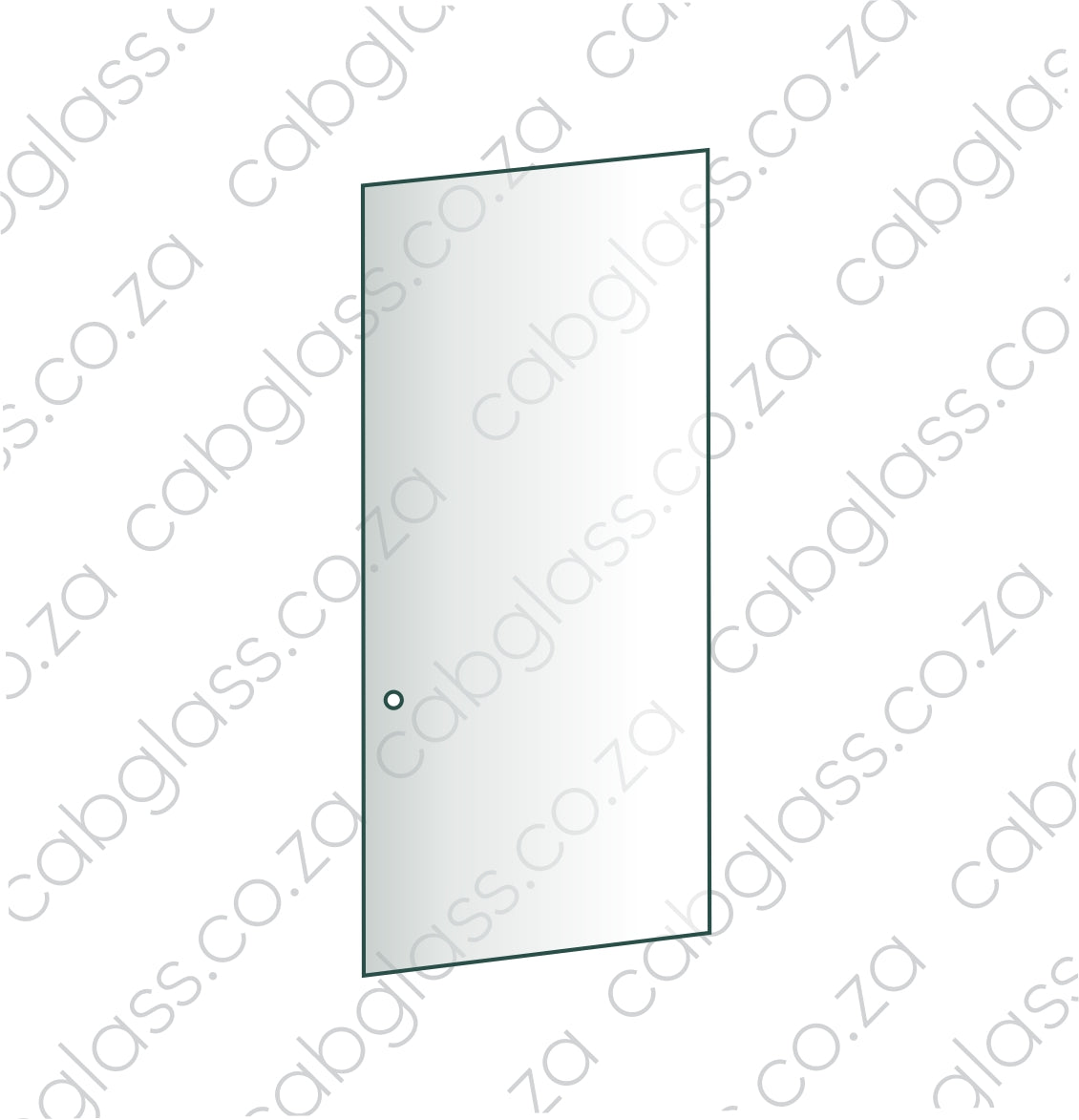 Bomag roller glass, door slider, 126531B-002, 126531B002