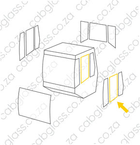 DOOR LH |  BELL ROLLER BW117 - 226 D(H)-4