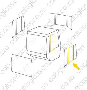 DOOR RH |  BOMAG ROLLER BW117 - 226 D(H)-4