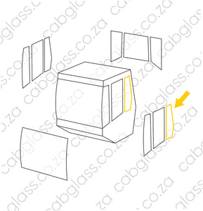 REAR OF DOOR LH |  BELL ROLLER BW117 - 226 D(H)-4