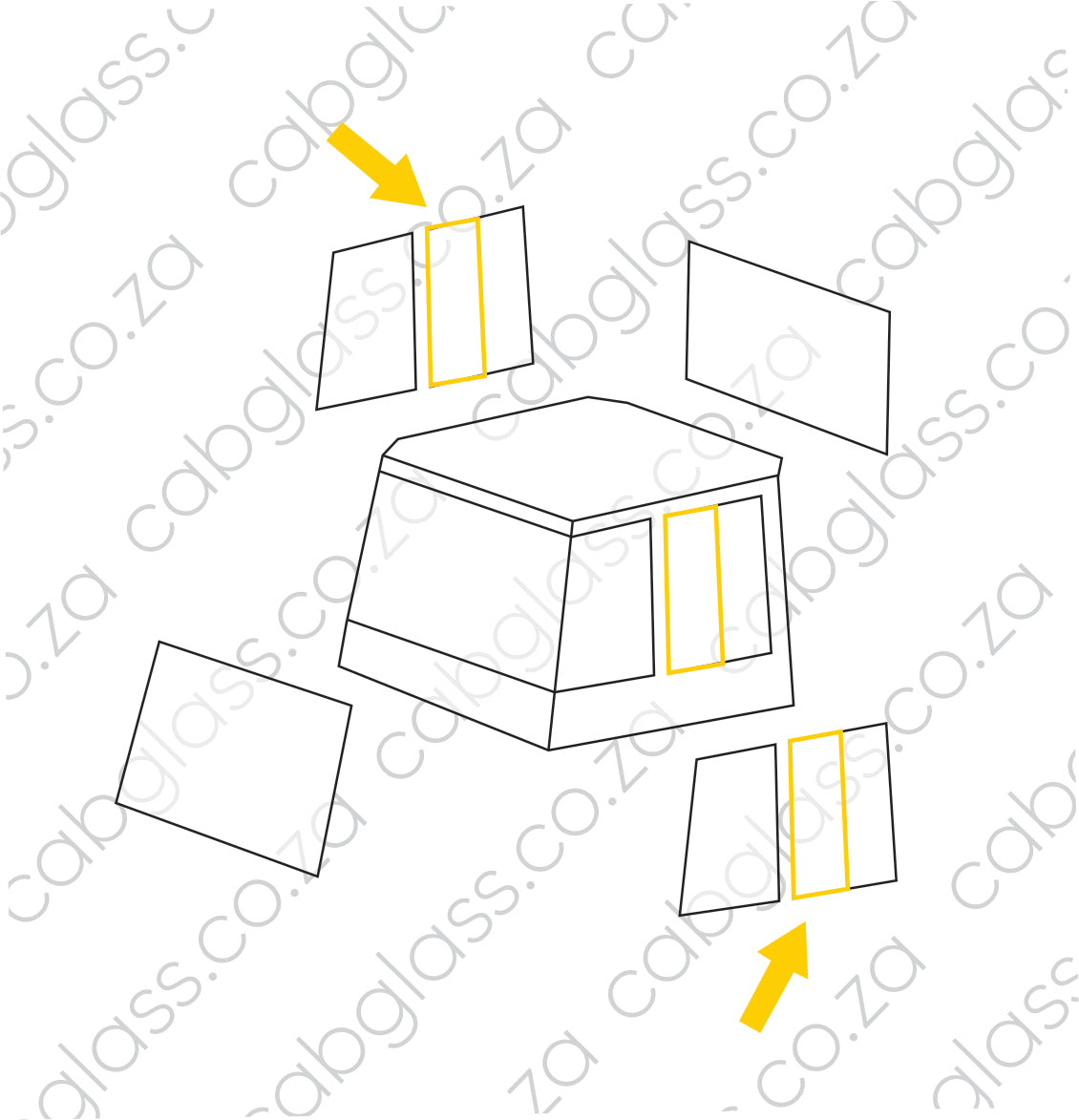 DOOR L=R | VOLVO DUMP TRUCK H-SERIES