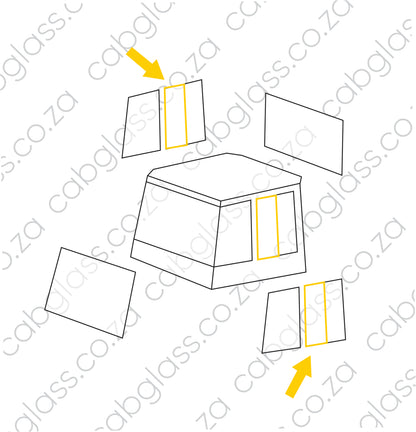 DOOR L=R | VOLVO DUMP TRUCK H-SERIES