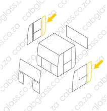 Load image into Gallery viewer, REAR QUARTER L=R | CASE ROLLER PT240
