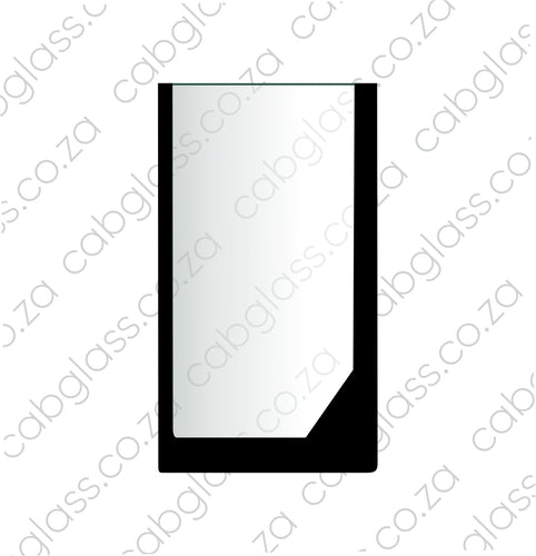 Windscreen lower right-hand, 129102, C70M23