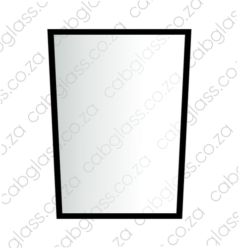 Rear cab glass, Cukurova TLB, 129109 | C70P02