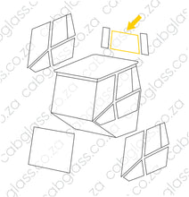 Load image into Gallery viewer, REAR CAB GLASS | DYNAPAC ROLLER CA 150 - 602 D
