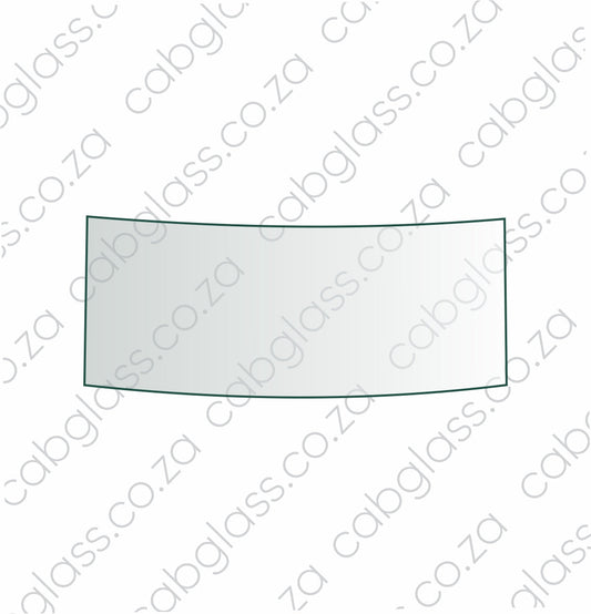 REAR CAB GLASS LOWER | DEERE TLB 315 L, SL