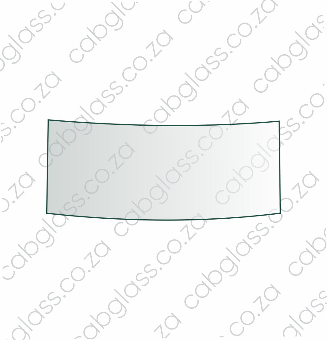 REAR CAB GLASS LOWER | DEERE TLB 315 L, SL