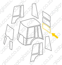 Load image into Gallery viewer, REAR CAB GLASS LOWER | DEERE TLB 315 L, SL
