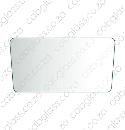 REAR CAB GLASS | CAT GRADER H SERIES STD CAB