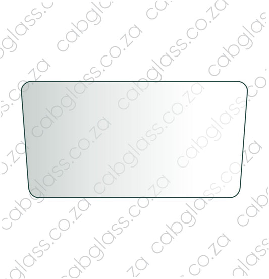 REAR CAB GLASS | CAT GRADER H SERIES STD CAB