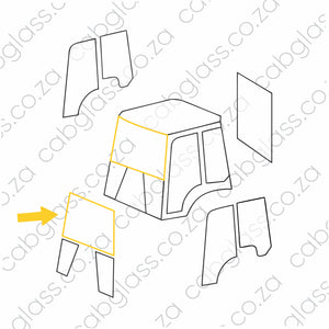 FRONT | TEREX TLB BACKHOE TLB 840 - TLB 990