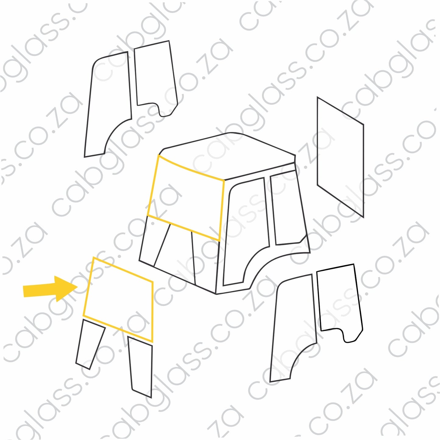 FRONT | MECALAC TLB 830 - 990