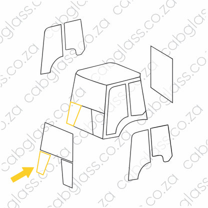 FRONT LOWER RH | TEREX TLB BACKHOE TLB 840 - TLB 990