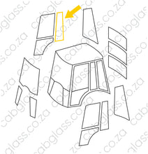 Load image into Gallery viewer, Cab sketch Bell TLB, Rear of door right, A-T164706, T164706
