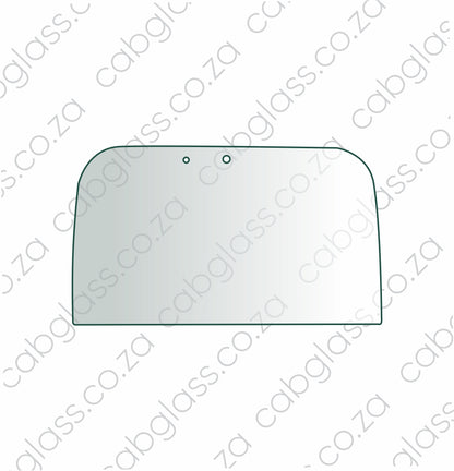 Rear cab glass upper for Bell TLB 315SE, 131533