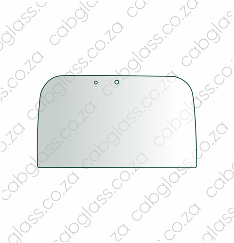 Rear cab glass upper for Bell TLB 315SE, 131533