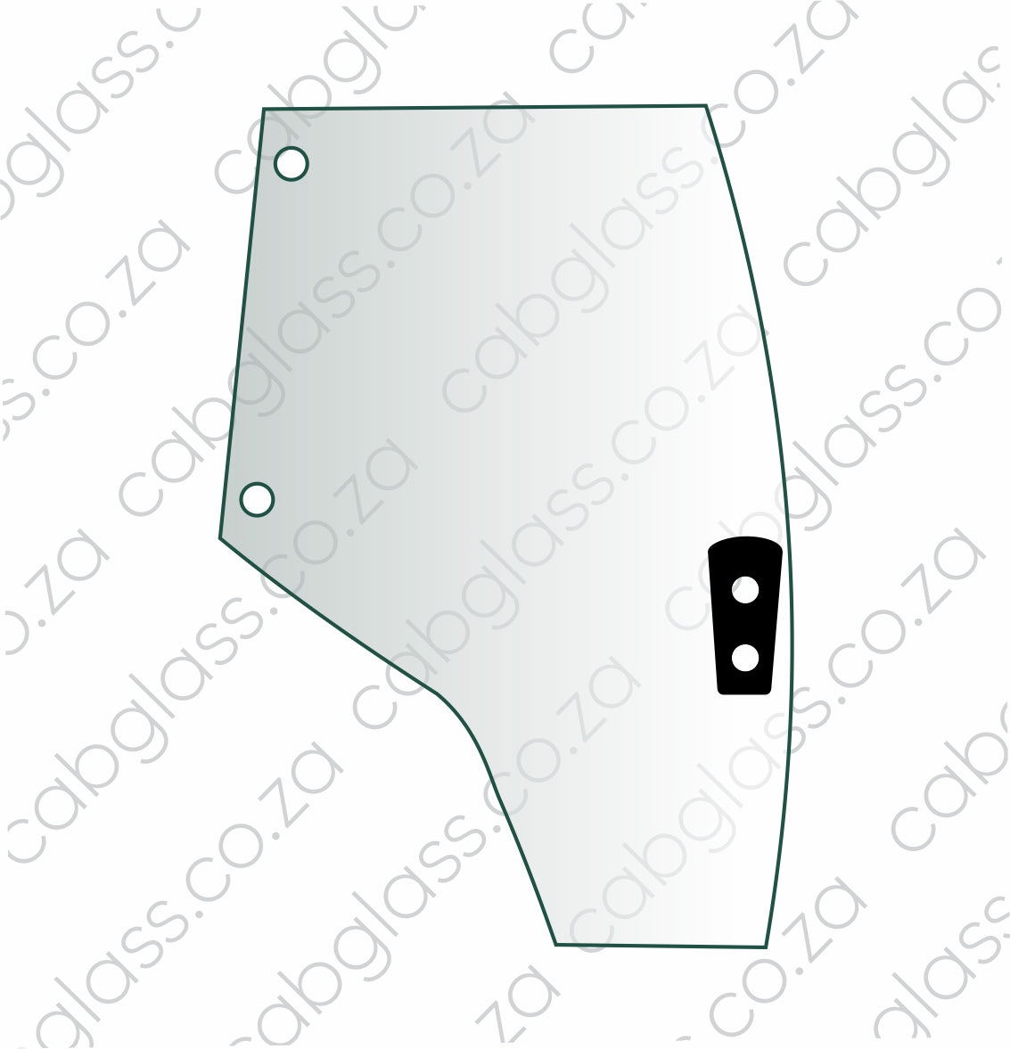 DOOR RH | MASSEY FERGUSON TRACTOR 5600, 5700, 6600, 6700, 7600, 7700 SERIES