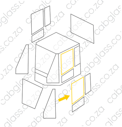 DOOR UPPER LH | CAT ROLLER CS, CP (B)