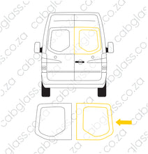 Load image into Gallery viewer, TAIL DOOR RH (NO CUT OUT) | MERCEDES BENZ SPRINTER BUS (2014-2019)
